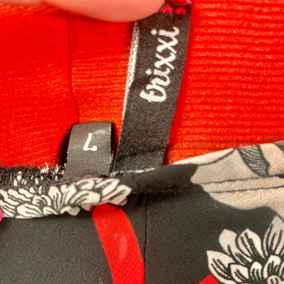 Vintage Trixxi Multi-Layered Dark Romantic Floral Maxi Dress - Picture 9 of 9